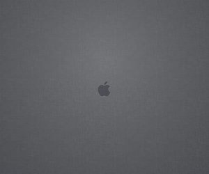 Apple Logo Denim Texture Wallpaper