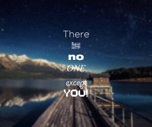 There Is No One Except You Wallpaper