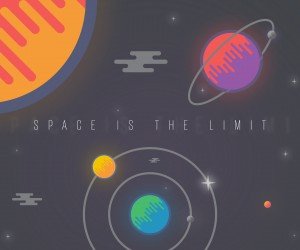 SPACE IS THE LIMIT Wallpaper