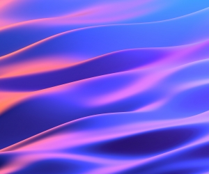 Purple Waves Wallpaper